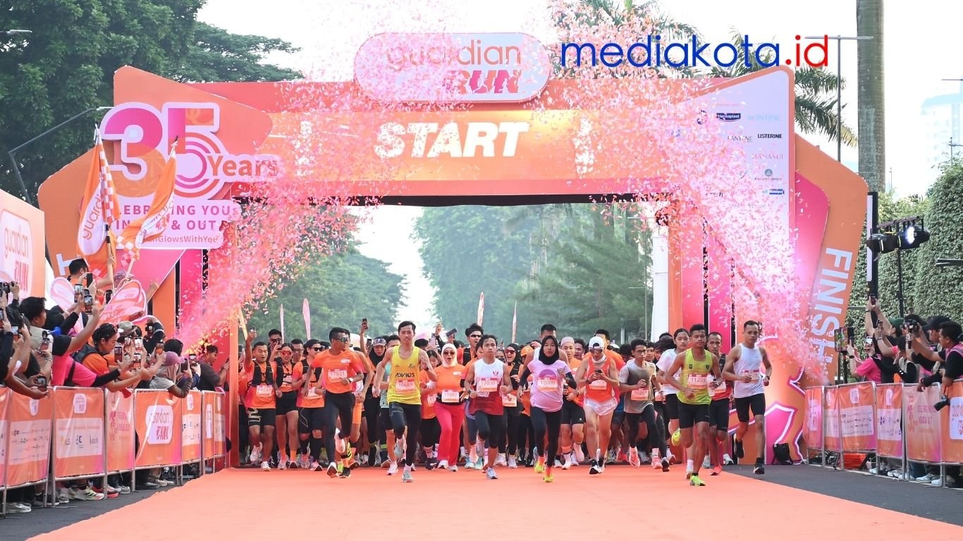Peserta Guardian Run 2025