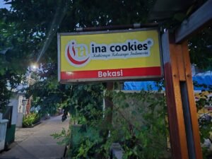 Billboard Ina cookies Bekasi